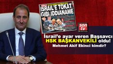 İsrail’e ayar veren Başsavcı HSK Başkanvekili oldu! HSK Başkanvekili Mehmet Akif Ekinci kimdir?