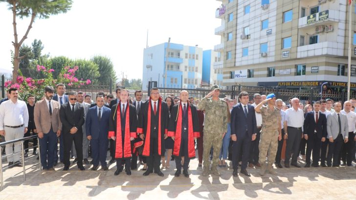 Cizre Adalet Sarayı’nda Adli Yıl açılış töreni düzenlendi